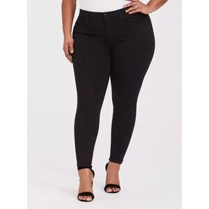 Torrid Pants Sky High Skinny Prem Stretch Feel the Fit Distressed Plus Size 26S